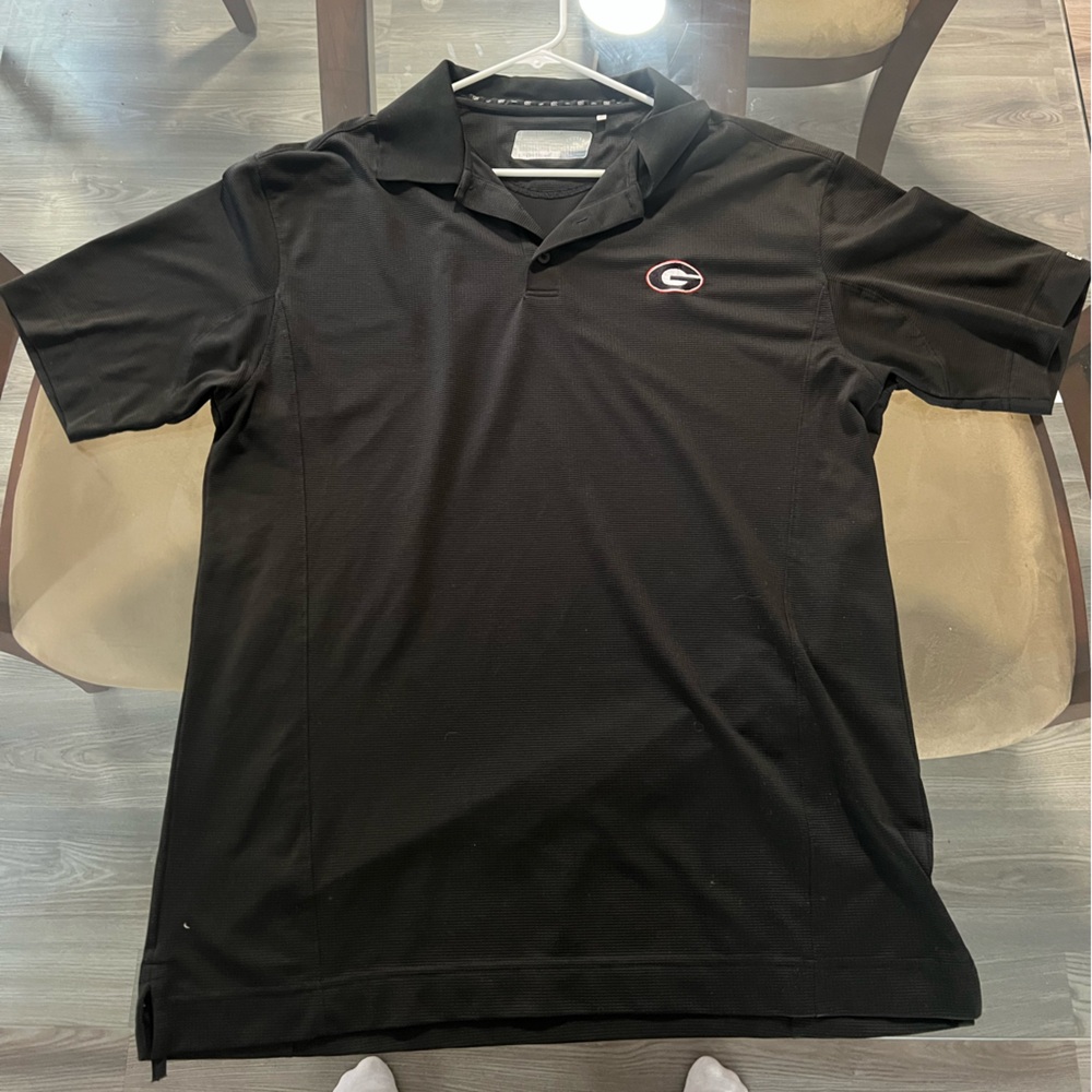 GEORGIA BULLDOG COLLAGE FOOTBALL SEC POLO